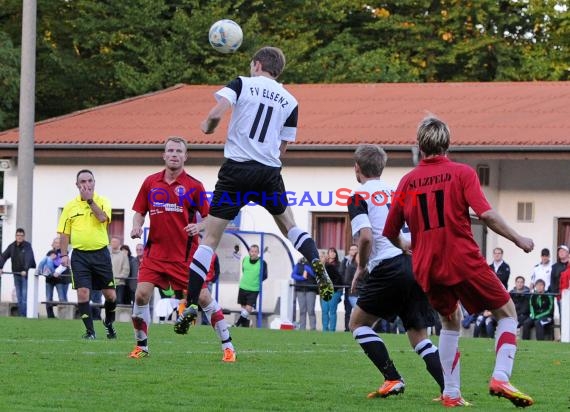 FV Elsenz - FVS Sulzfeld 13.10.2012 Kreisliga Sinsheim (© Siegfried)